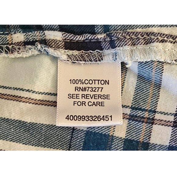 Def Leppard Upcycled Flannel Shirt M-L - Picture 6 of 7